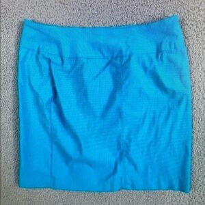 LULU B WOMENS SKIRT TURQUOISE SIZE 10
